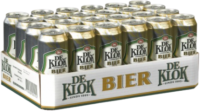 De Klok Tray met 24 blikken van 50cl